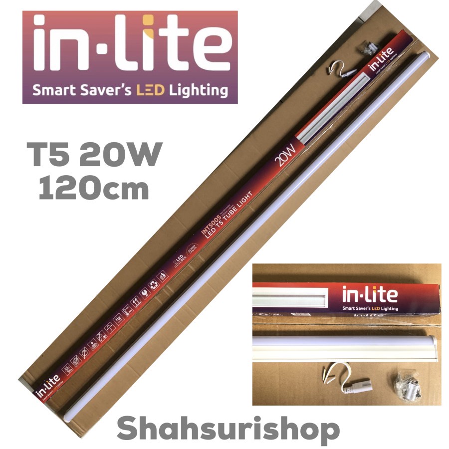 LAMPU LED T5 20W IN-LITE INLITE INT5005 120 CM