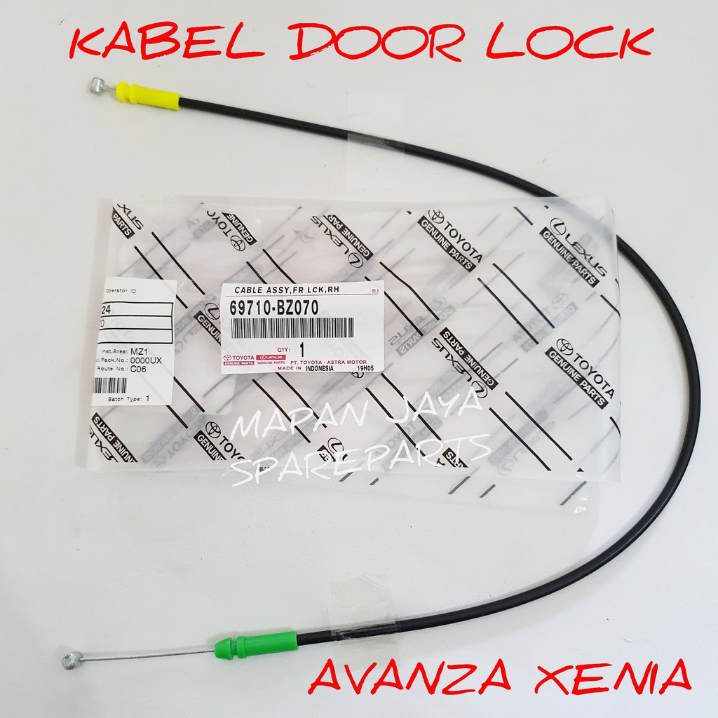 KABEL CENTRAL LOCK - AVANZA / XENIA (KANAN / DEPAN)