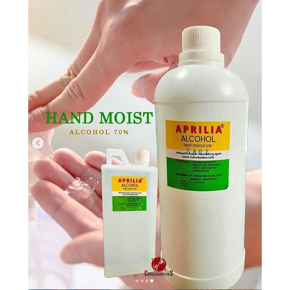 

AKK . ALKOHOL 70% 1 Liter Antiseptik Aprilia BPOM