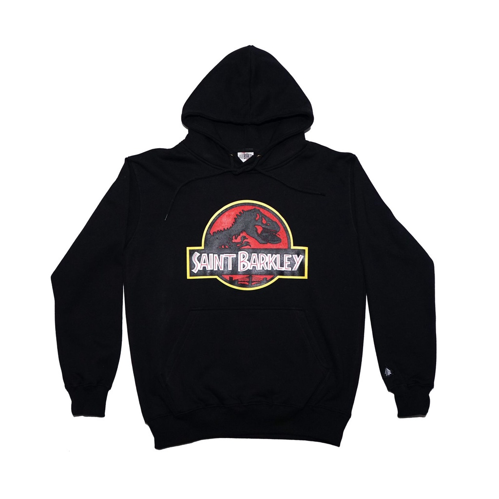 Saint Barkley Hoodie Dino - Black