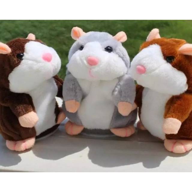 Boneka Hamster/marmut  bicara (boneka bisa bicara murah)