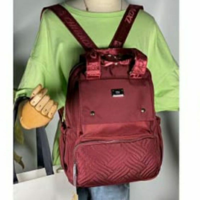 Tas chibao import 2 fungsi bisa ransel dan tenteng 12280-22 kanvas