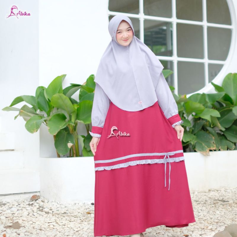 Gamis Amira Dress by Abika||Gamis Set Murah