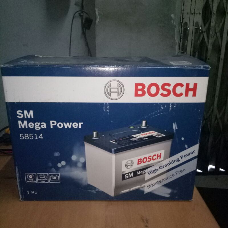 Aki Mobil Bosch Kering 58514 MF 80 Ampere