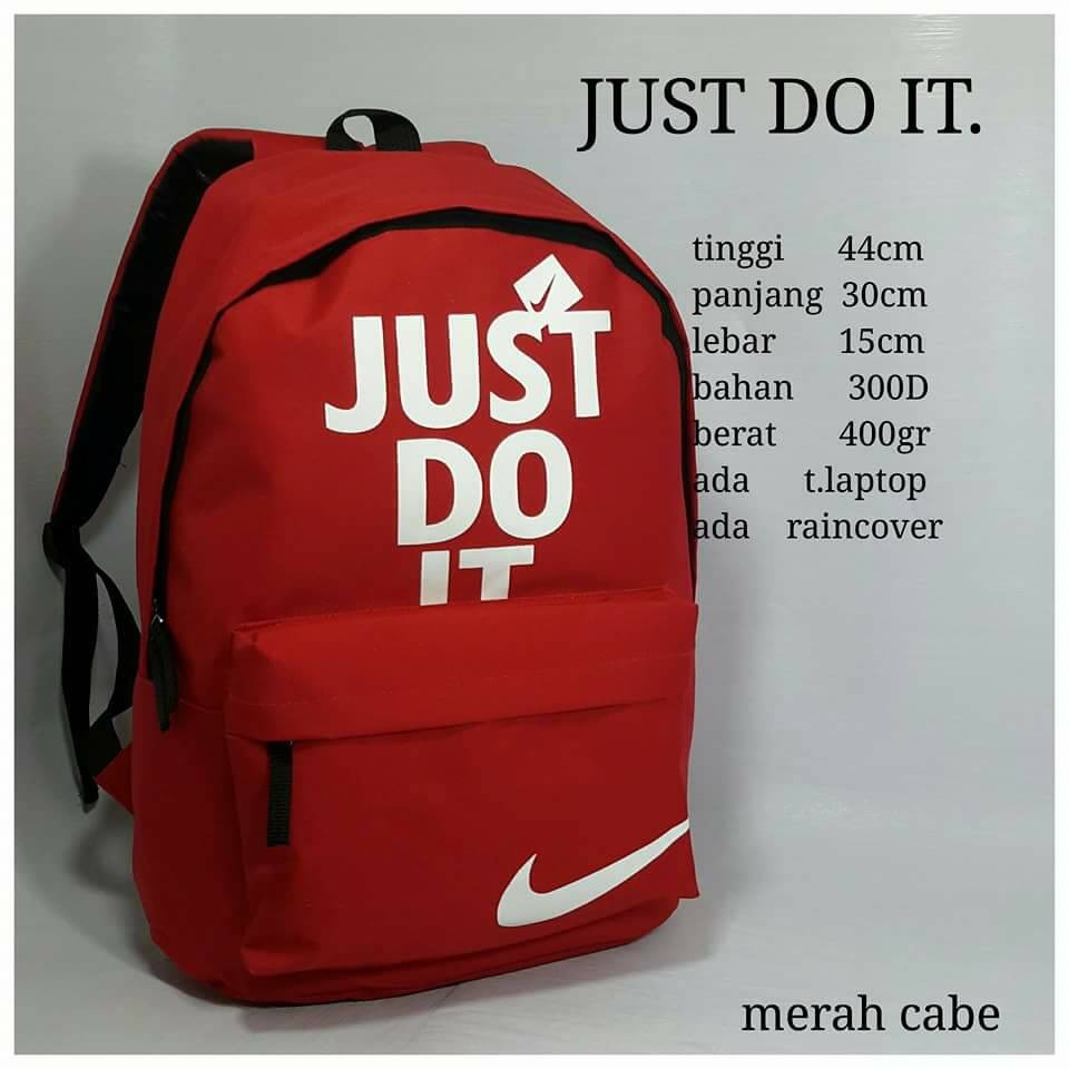 NIKE Just Do It ~ Merah