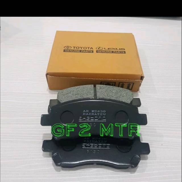 Kampas rem depan brake pad Avanza Grand new Avanza Xenia rush terios APV taruna