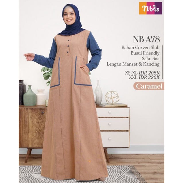 NB A78 NIBRAS GAMIS DEWASA