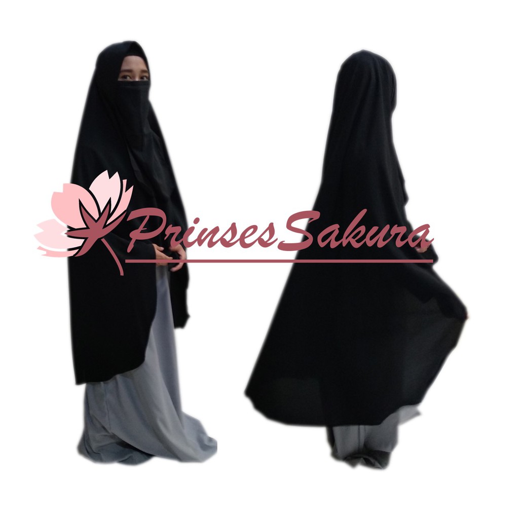 jilbab khimar pet jumbo sakina