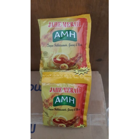 

Minuman Bubuk Jahe Merah Super AMH Instan Isi 10 Sachet