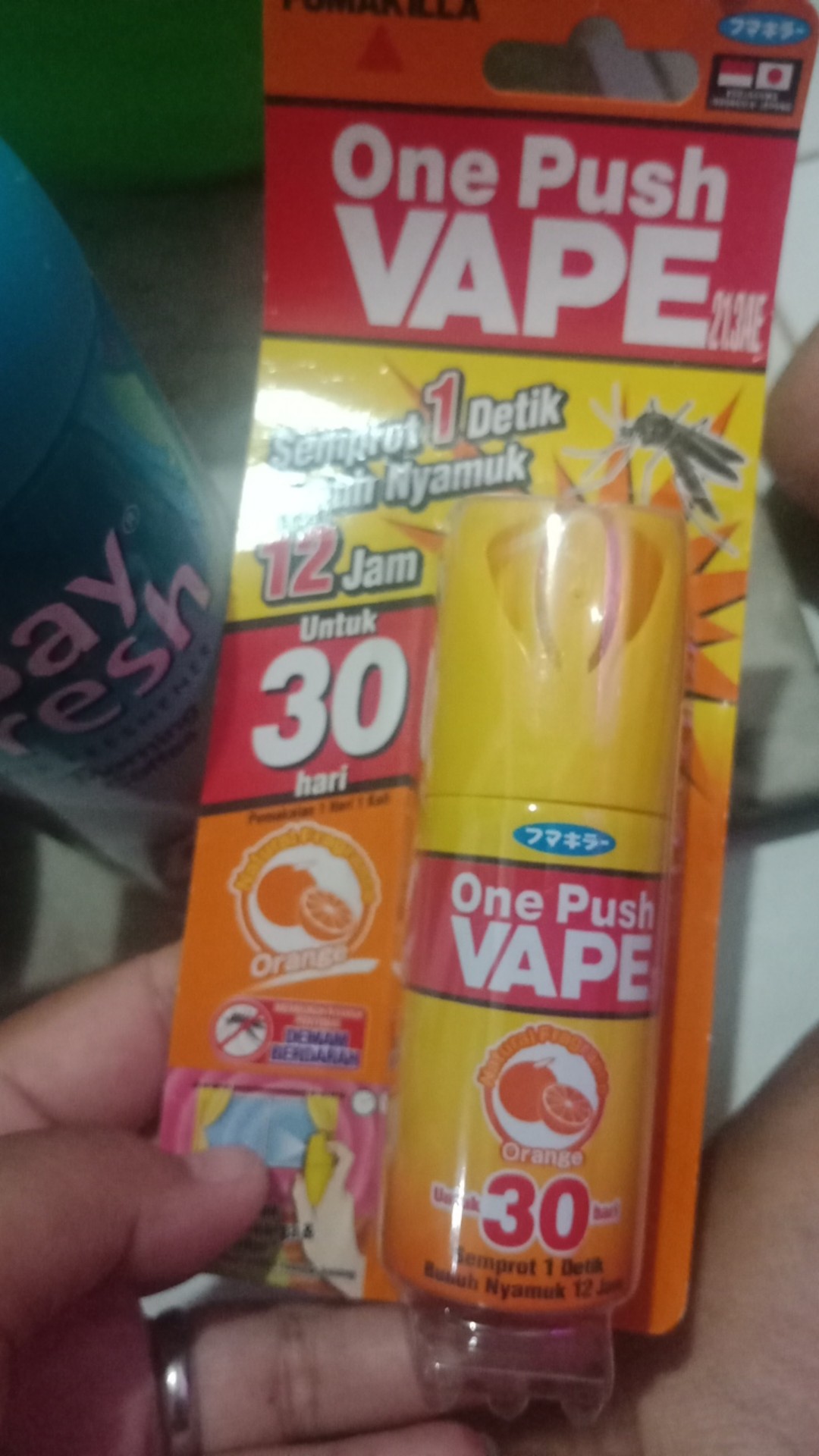 One Push Vape 10ml 30 Hari Anti Nyamuk