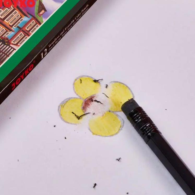 

[TuV ㊖] pensil warna joyko bisa di hapus 24 warna //Produk bagus