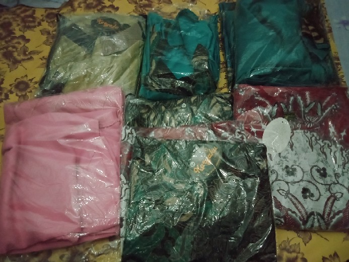 Couple Batik Putri Malu ,cople Ramadhan