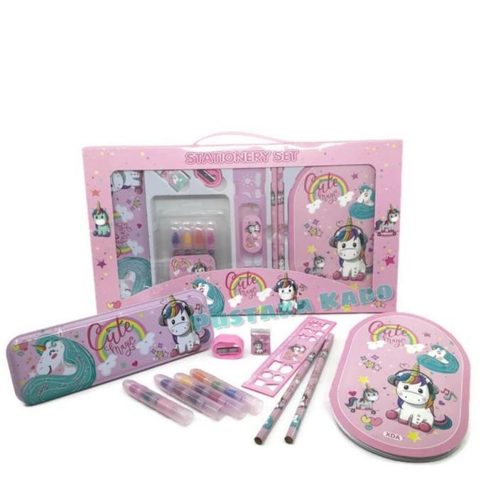 

Paket Alat Tulis Sekolah Stationery Set Unicorn