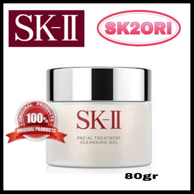 SK-II SKII SK2 Facial Treatment Cleansing Gel 80gr