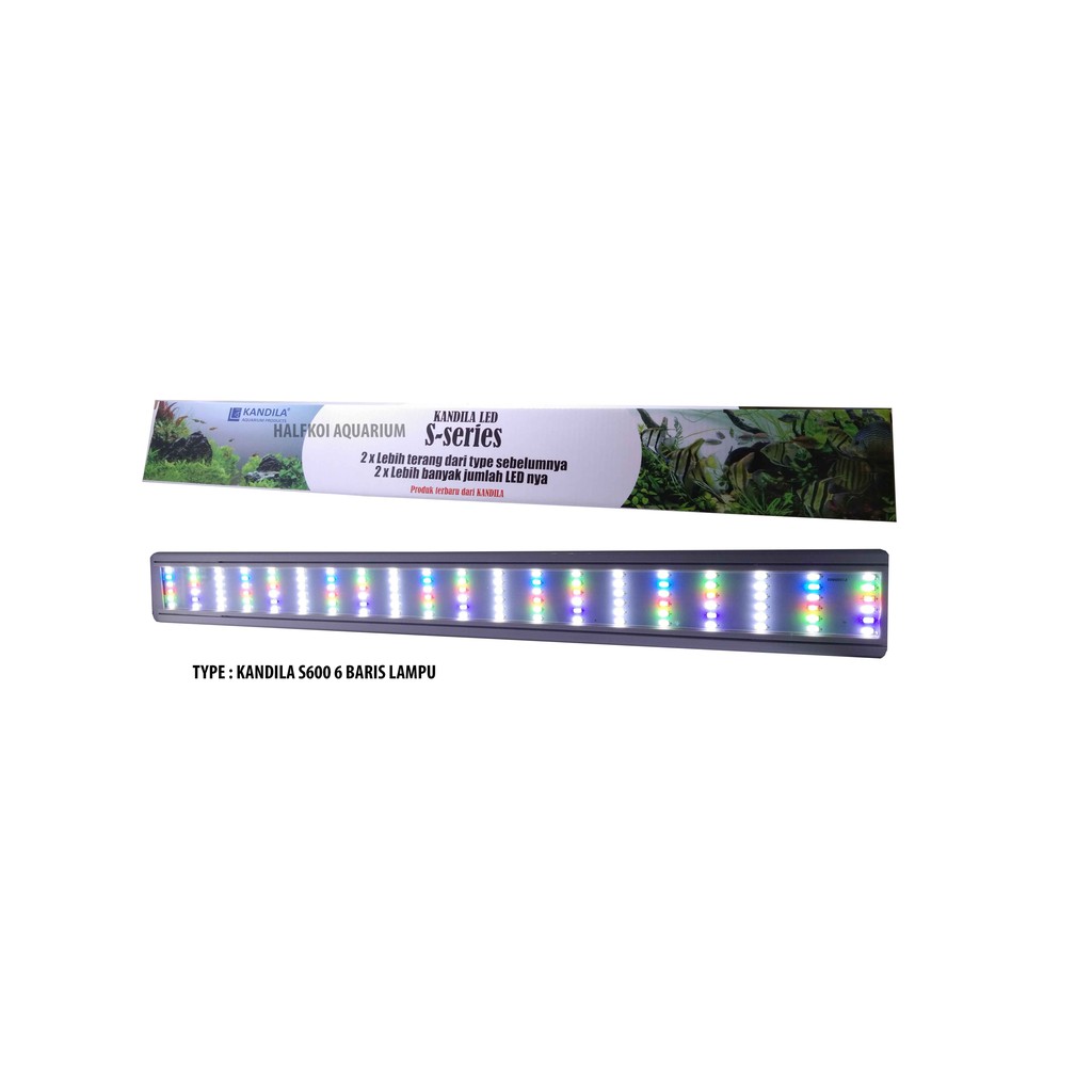 LAMPU KANDILA LED S600 S-600 24W AQUARIUM AQUASCAPE