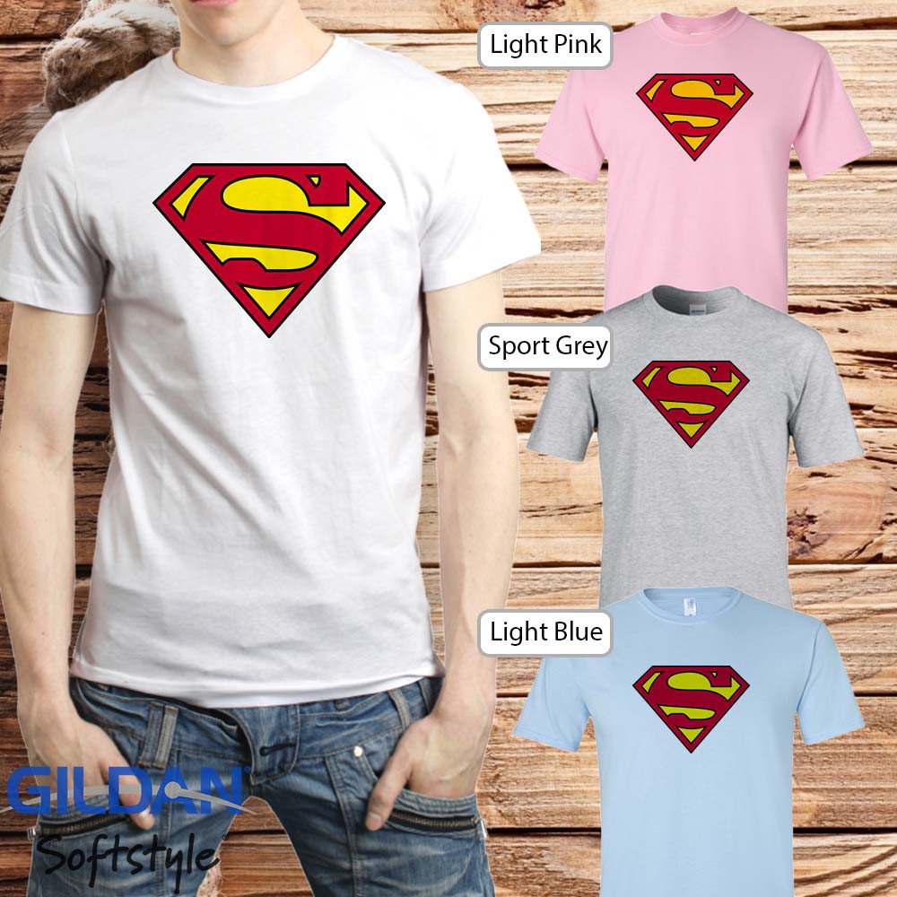 kaos anak/dewasa superhero superman 06