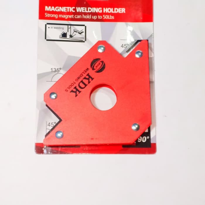 SIKU MAGNET LAS 4 INCH 50LBS KDK / MAGNETIC WELDING HOLDER 4INCH 50 LBS KDK / SIKU MAGNET 4&quot;