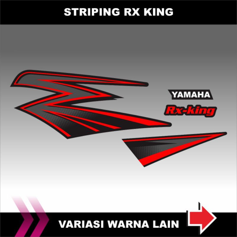 STIKER RX KING / STRIPING STIKER RX KING / STIKER VARIASI  RX KING