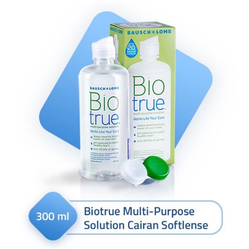 BIO TRUE 300ML DAN CAIRAN BAUSCH &amp; LOMB LAINNYA