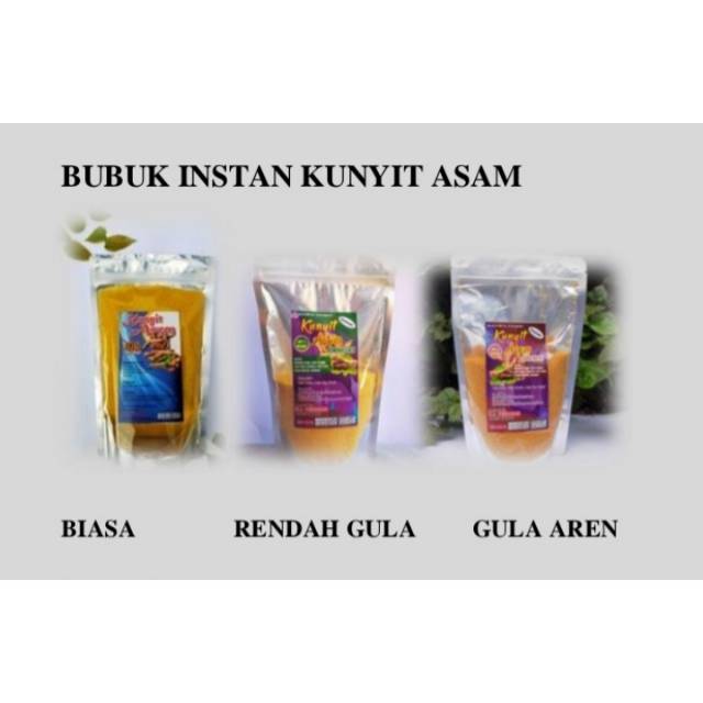 

Sari Bubuk Kunyit Asam