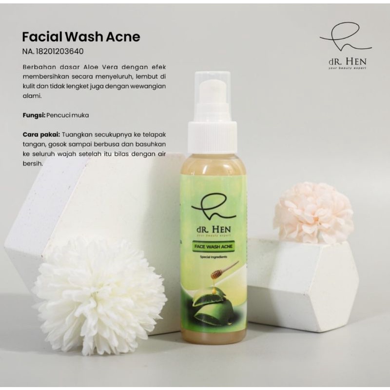 dR Hen - Facial Wash Acne / Hen skincare