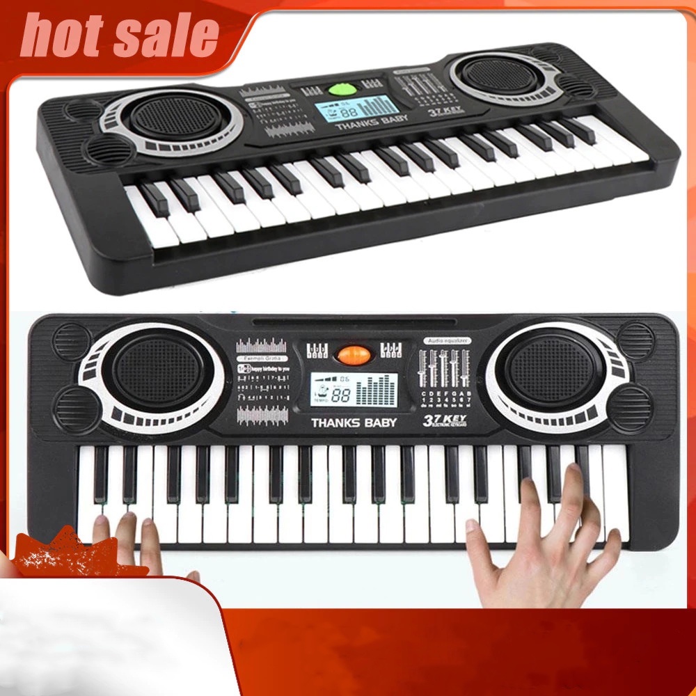 Digital Electronic Keyboard - Piano Anak - Piano Anak Dan Mic - Organ Elektronik - Mainan Anak Piano - Mainan Edukasi Musik - piano elektrik anak set lengkap - Electronic Keyboard - Electric Organ With Microphone