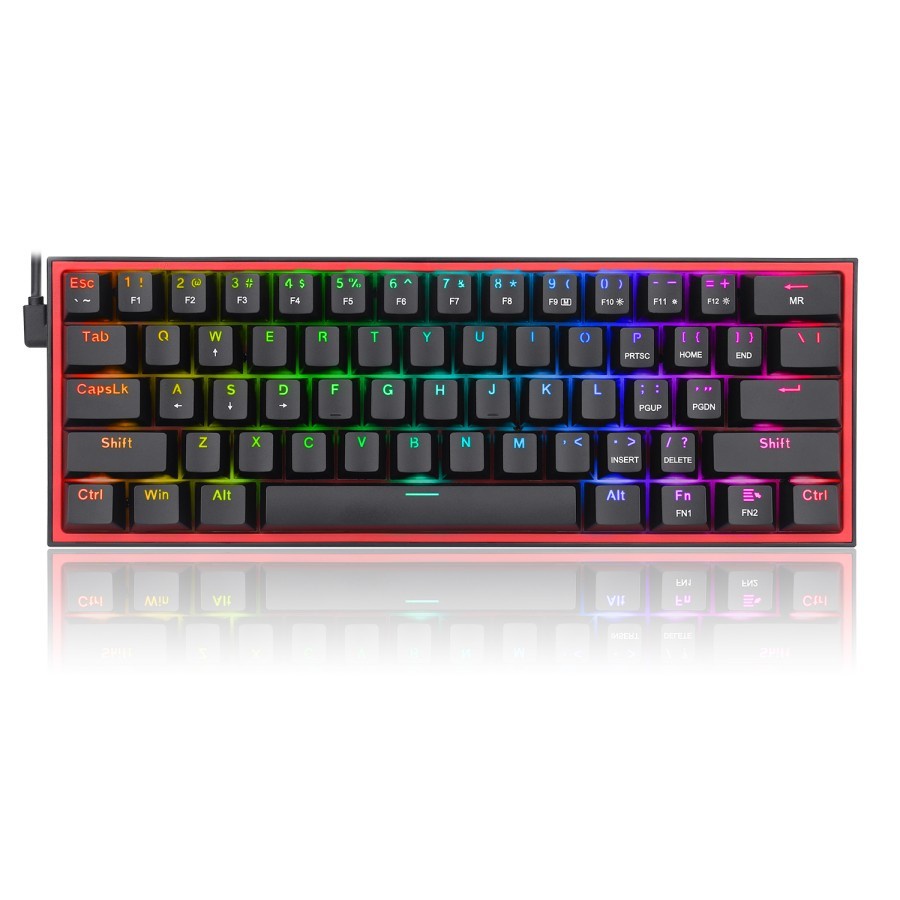 Redragon K617 Fizz 60% RGB Hotswap Mechanical Gaming Keyboard