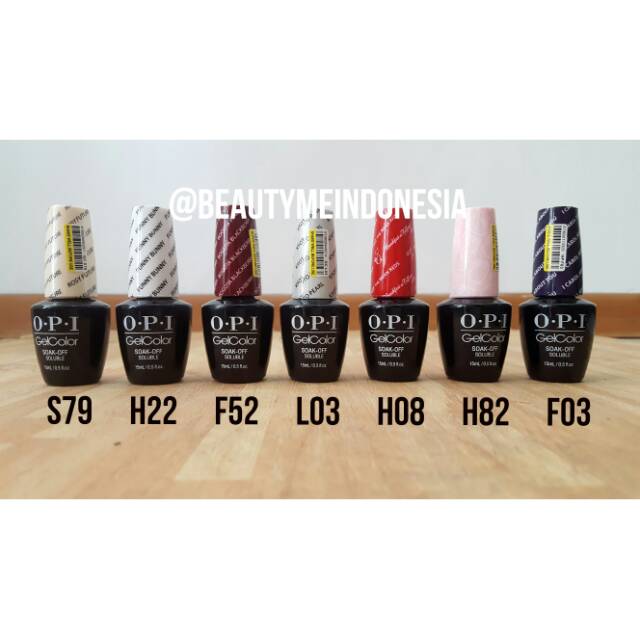 OPI GEL COLOR ( S79 H22 F52 L03 H H82 F03 )