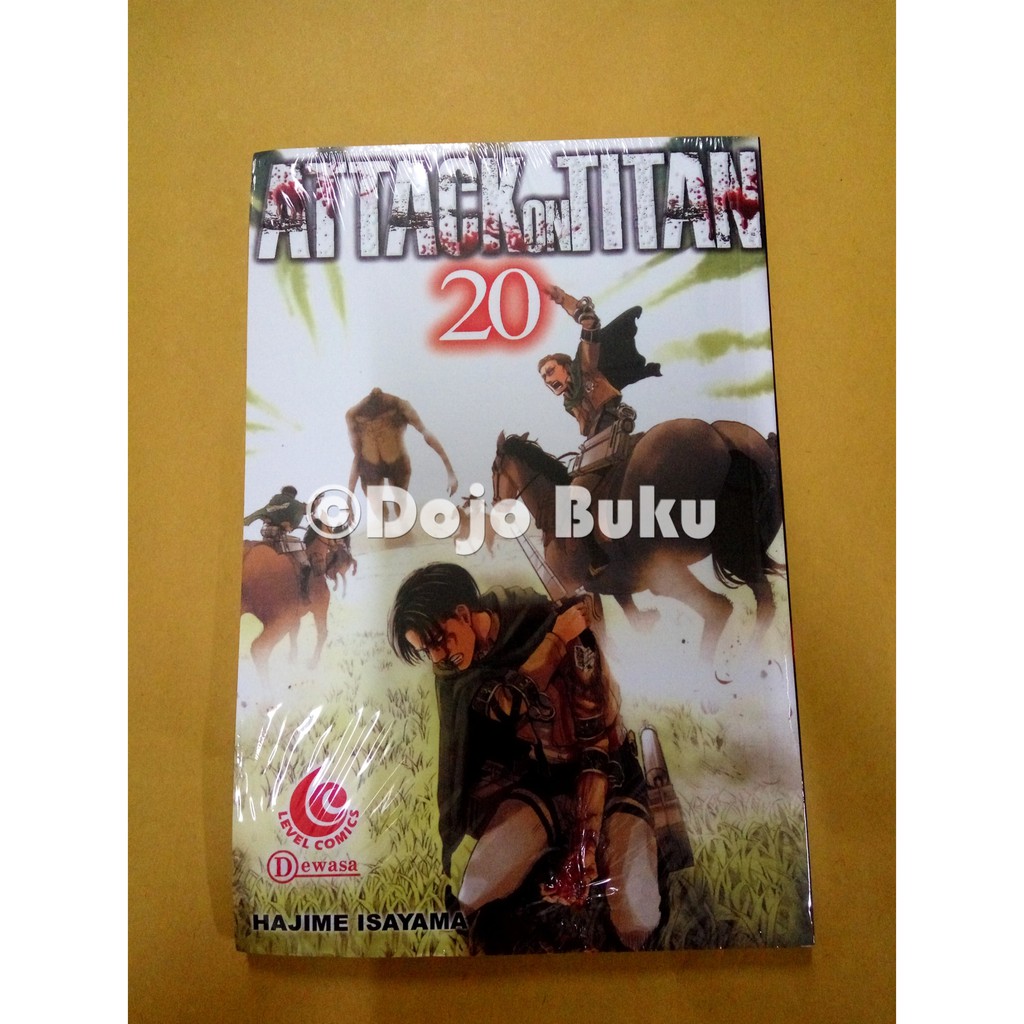 Komik Seri : Attack on Titan ( Hajime Isayama )