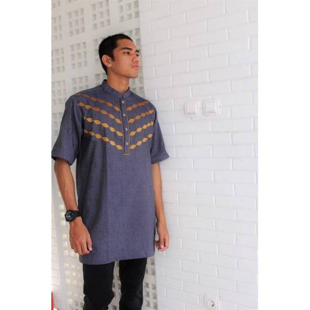  BAJU MUSLIM DEWASA  ALHARAMAIN DEWASA  MOTIF KURTA SALIM 