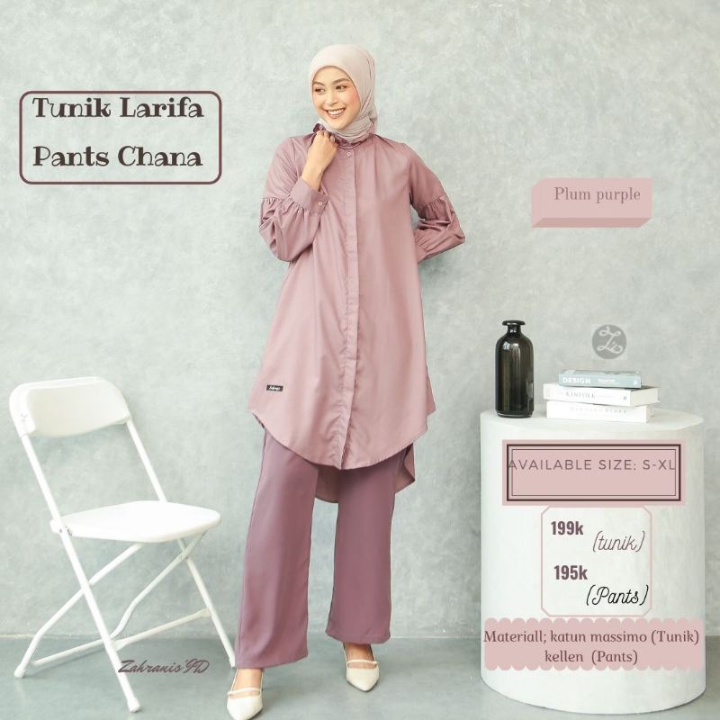 CHANA PANTS by ZAHRANIS'ID/CELANA WANITA PANJANG