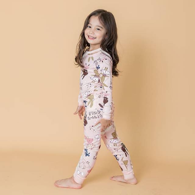 Piyama Baju Tidur Anak Korea Unifriend Termurahh Pink Piyama Baju Tidur Anak Korea Unifriend Termurahh Pink