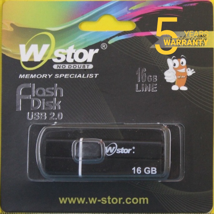 Flashdisk 16gb Wstor Packing BERGARANSI