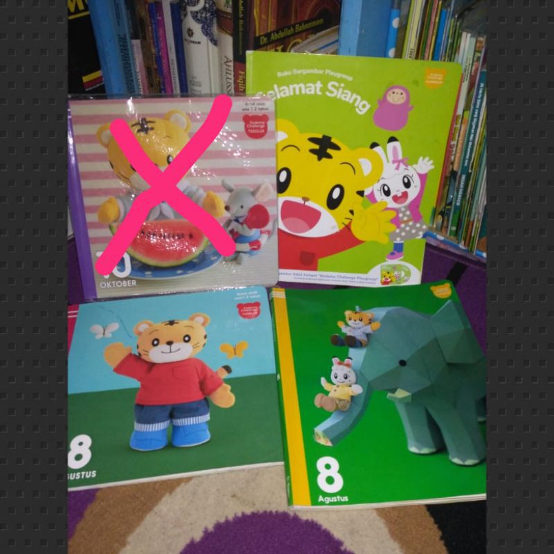 Shimajiro isi 3 buku