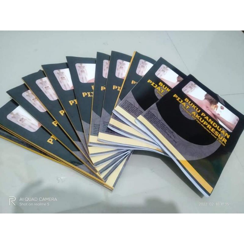 

Buku Panduan Pijat Akupresur Level 2 | Poster Titik Wajib Akupresur dan Totok Meridian Aura Wajah