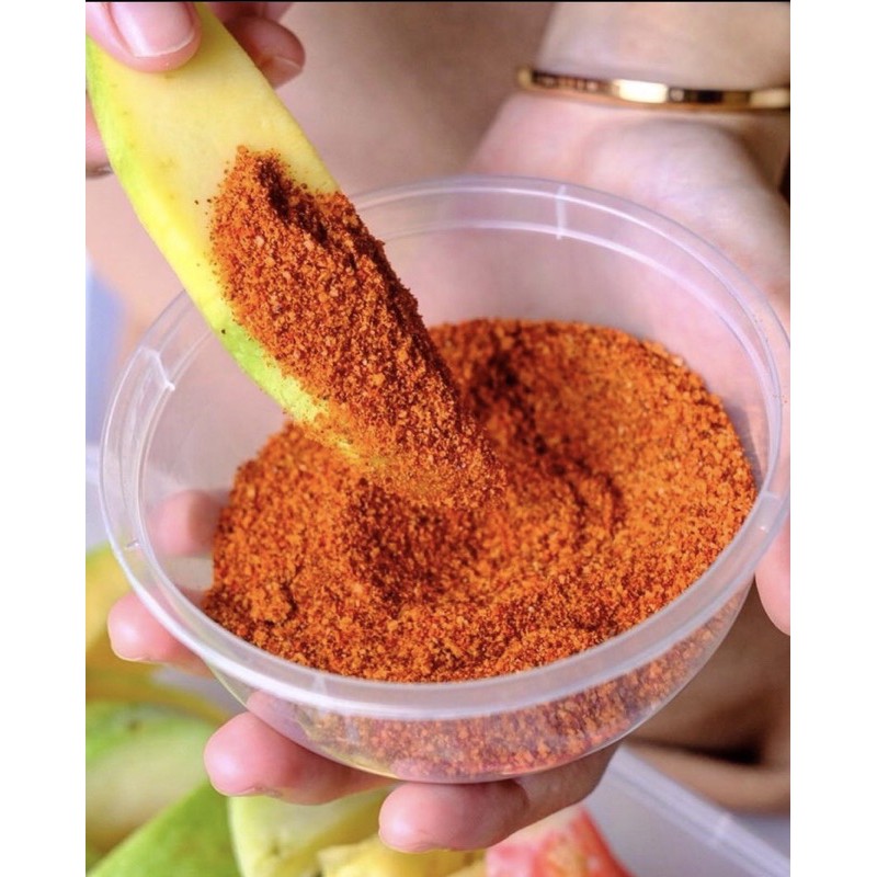 

Sambal rujak garam kemasan cup 200gr COCOK UNTUK COCOLAN