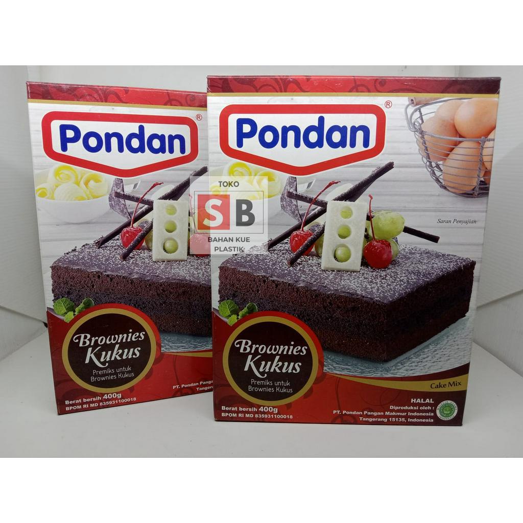 

PONDAN TEPUNG PREMIKS BROWNIES KUKUS 400G/PONDAN BROWNIES CHOCOLATE