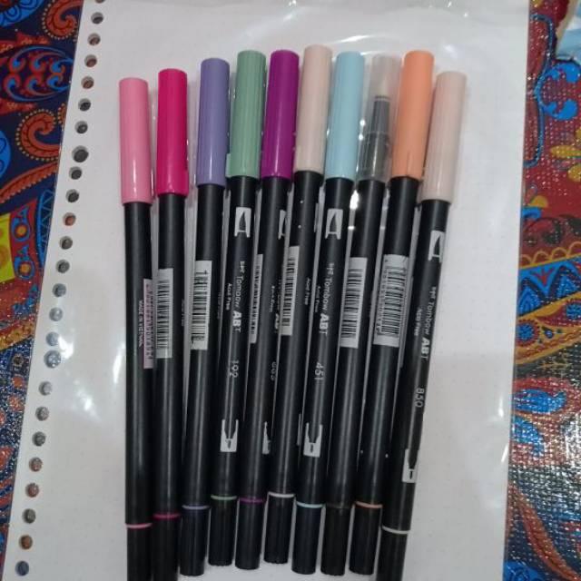 Preloved brushpen tombow