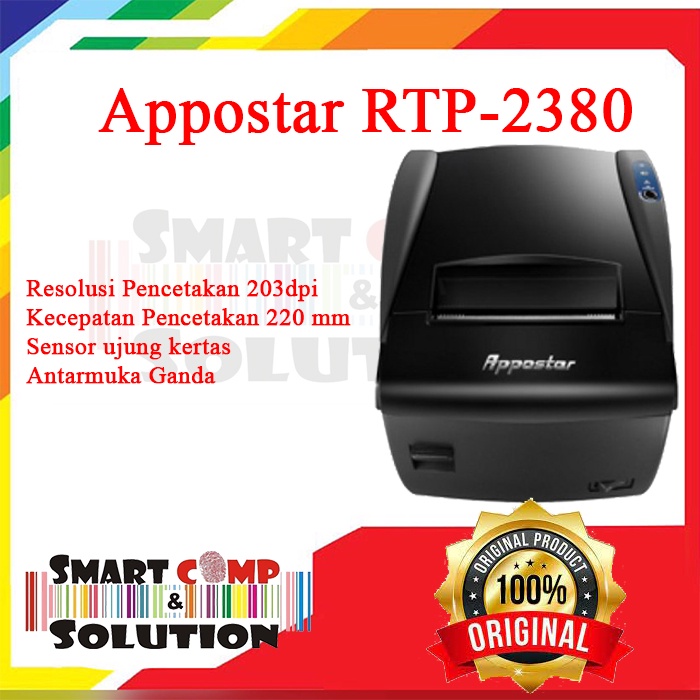 Printer Thermal Appostar RTP-3280 / RTP3280 / RTP 3280 Serial