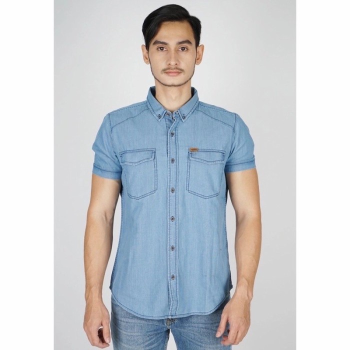 Pria-Denim-Kemeja- Kemeja Lois Original Sp Kl955D -Kemeja-Denim-Pria.