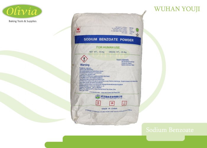 

Sodium Benzoate Wuhan - Pengawet Makanan Food Grade 25Kg