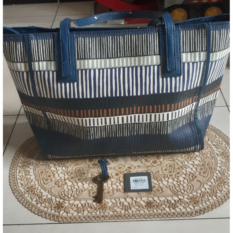 Fossil Preloved Tote Bag