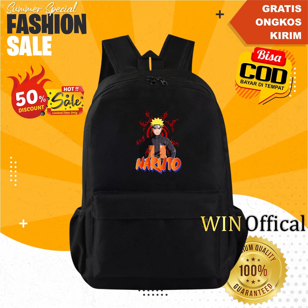 Tas Ransel Tas Anak Naruto Ransel Tas Anak Laki-Laki Dan Perempuan Anime Naruto Anak Sekolah Karakter Kartun Tas Punggung