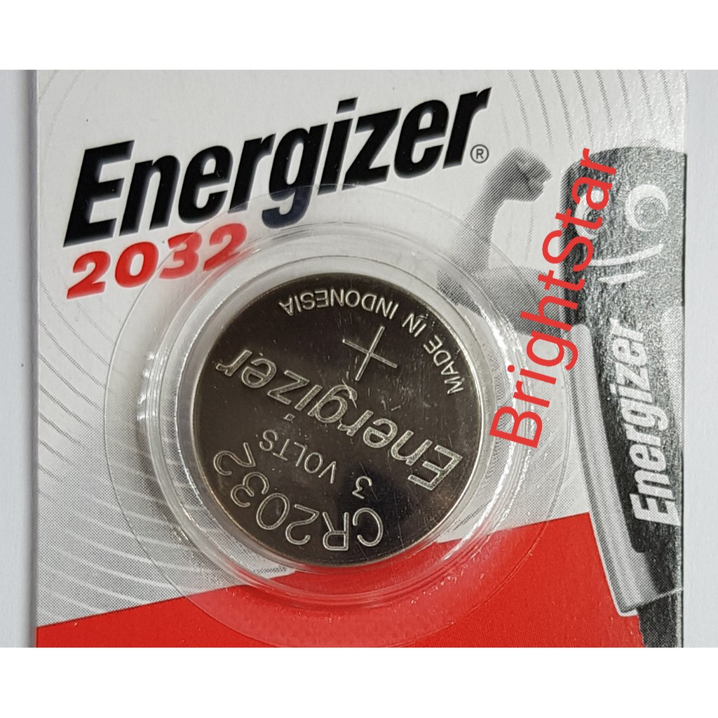 Baterai Kancing Energizer CR2032 (@1PC)