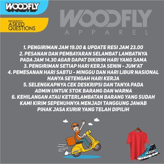  KAOS POLOS MERK  WOODFLY WARNA HIJAU ARMY COTTON COMBED 30S 