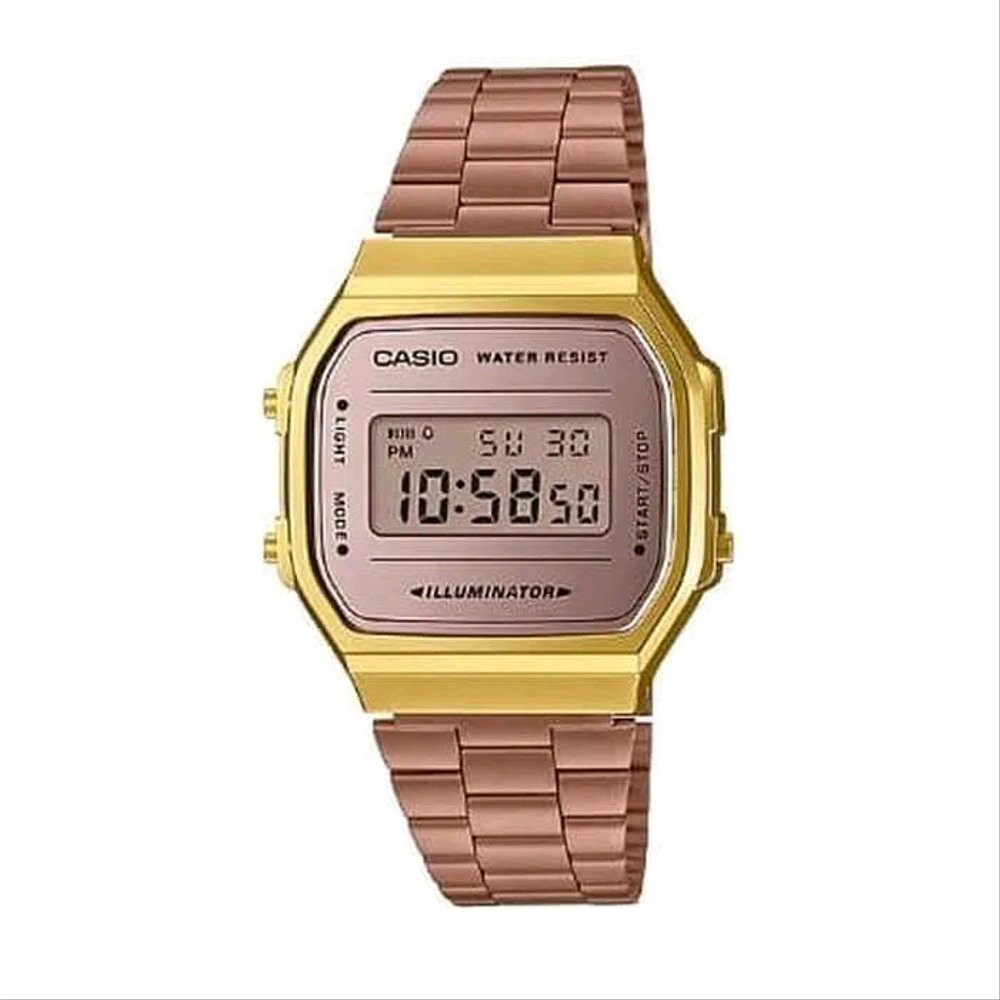 Casio A-168WECM-5DF - Jaam Tangan Wanita - Murah - Original
