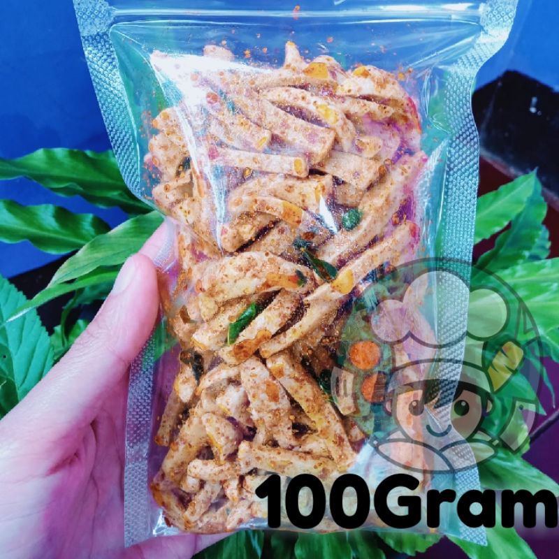 

cemilan BASRENG DAUN JERUK PEDAS ORIGINAL/ 100gram