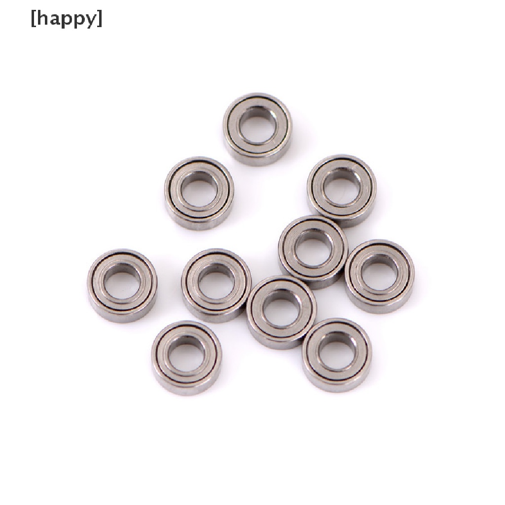 Ha 10pcs Mr63Zz Bola Bearing Baja Mini Ukuran 3x6 X 2.5mm