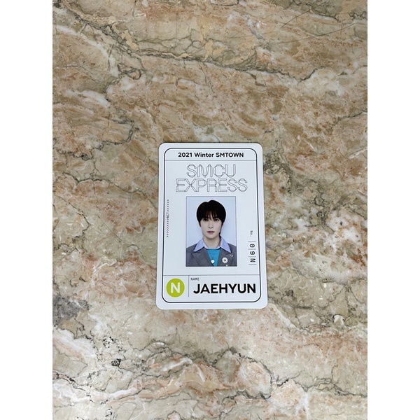 pc photocard passcard id jaehyun smcu smtown night time ver