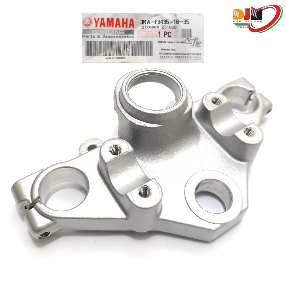 Segi Tiga Stang Atas Yamaha RX King New ORI YGP Silver 3KA-F3435-10-35